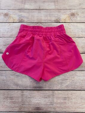 Lululemon Hot Pink Athletic Shorts - Size 6
